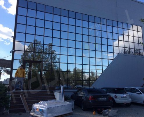 folie solara silver exterior cladire prodplast